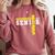 Cheerleading Senior Night Cheer Senior 2025 Graduation 11 Comfort Colors Sweatshirt Crimson