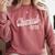 Chemical Engineer Graduation 2025 Chemical Engineering Comfort Colors Sweatshirt Crimson