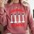 Chemistry Science Joke Graduated Cylinder Graduation T-Shirt Comfort Colors Sweatshirt Crimson