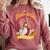 Christian Jesus Religious Sayings Catholic Introvert Comfort Colors Sweatshirt Crimson