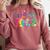 Class Of 1962 School Reunion College Highschool Graduation Comfort Colors Sweatshirt Crimson