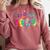 Class Of 1989 School Reunion College Highschool Graduation Comfort Colors Sweatshirt Crimson