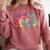 Class Of 1993 School Reunion College Highschool Graduation Comfort Colors Sweatshirt Crimson