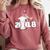 Class Of 2018 Baseball Senior Graduation Shirt Grad Comfort Colors Sweatshirt Crimson