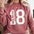 Class Of 2018 Lawyer Juris Doctor Graduation T-Shirt Comfort Colors Sweatshirt Crimson
