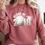 Class Of 2018 Shirts Graduation Senior Golf Comfort Colors Sweatshirt Crimson