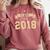 Class Of 2018 T-Shirt For 2018 Graduation Seniors Comfort Colors Sweatshirt Crimson