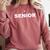 Class Of 2019 Graduation Senior School Student T-Shirt Comfort Colors Sweatshirt Crimson