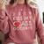 Class Of 2019 Pretty High School Senior Graduation T Shirt Comfort Colors Sweatshirt Crimson