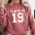 Class Of 2019 School Graduation Graphic Comfort Colors Sweatshirt Crimson