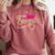 Class Of 2020 Girl Graduation SENIOR Class Of 2020 Comfort Colors Sweatshirt Crimson