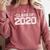 Class Of 2020 School Student Senior Graduation Year Comfort Colors Sweatshirt Crimson