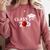 Class Of 2021 Graduation For Him Her Bowling Comfort Colors Sweatshirt Crimson