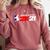 Class Of 2021 Senior Year Gamer Style Graduation For Grad Comfort Colors Sweatshirt Crimson