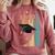 Class Of 2022 Graduation Cat Seniors Grad Comfort Colors Sweatshirt Crimson