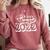 Class Of 2022 High School Senior College Senior Graduation Comfort Colors Sweatshirt Crimson