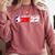Class Of 2022 Senior Year Gamer Style Graduation For Grad Comfort Colors Sweatshirt Crimson