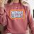 Class Of 2023 Graduating Senior Graduation Comfort Colors Sweatshirt Crimson