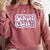 Class Of 2023 Senior Back To School Graduation Comfort Colors Sweatshirt Crimson