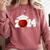Class Of 2024 Graduation For Him Her Bowling Sports Comfort Colors Sweatshirt Crimson