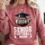 Class Of 2024 Graduation Senior Football Mom 2024 Comfort Colors Sweatshirt Crimson
