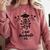 Class Of 2024 Law Graduation 2024 JD Degree Law Graduate Comfort Colors Sweatshirt Crimson