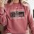 Class Of 2024 Level Complete Video Gamer Senior Graduation Comfort Colors Sweatshirt Crimson