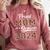 Class Of 2024 Proud Mom Of Senior Class 24 Graduation Comfort Colors Sweatshirt Crimson
