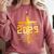 Class Of 2025 Christian Graduation Senior Graduate Men Women Comfort Colors Sweatshirt Crimson