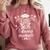 Class Of 2025 Culinary Graduate Culinary Chef Graduation Comfort Colors Sweatshirt Crimson