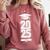 Class Of 2025 Done Graduation For Him Her Women Men Comfort Colors Sweatshirt Crimson