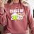 Class Of 2025 Graduation Senior Tennis Player Comfort Colors Sweatshirt Crimson
