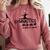Class Of 2025 Gymnastics Mom Senior Gymnast Graduation Comfort Colors Sweatshirt Crimson