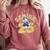 Class Of 2025 Senior 2025 Graduation Senior Boys Girls Comfort Colors Sweatshirt Crimson
