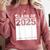 Class Of 2025 Sign My Shirt Senior 2025 Graduation Comfort Colors Sweatshirt Crimson