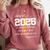 Class Of 2026 Christian Graduation Senior Graduate Comfort Colors Sweatshirt Crimson