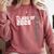 Class Of 2026 Proud Grandpa Of A 2026 Graduate Graduation Comfort Colors Sweatshirt Crimson