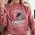 Class Of 2026 Senior Graduation I Did It Comfort Colors Sweatshirt Crimson