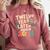 Class Of 2026 Senior Twelve Years Later Sloth Graduation Comfort Colors Sweatshirt Crimson