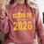 Class Of 2026 Shirt Graduation Comfort Colors Sweatshirt Crimson