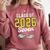 Class Of 2026 Six Seven Senior Yellow Graduation 6 7 Comfort Colors Sweatshirt Crimson