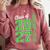 Class Of 2027 Senior 27 High School Graduation Senior 2027 Comfort Colors Sweatshirt Crimson