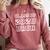 Class Of 2028 Bruh Graduation School Leavers Students Comfort Colors Sweatshirt Crimson