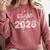 Class Of 2028 Shirt Senior 2028 Graduation Him Her Comfort Colors Sweatshirt Crimson