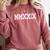Class Of 2029 MMXXIX Graduate Shirts For Graduation Comfort Colors Sweatshirt Crimson
