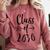 Class Of 2030 Graduation Kindergarten Seniors Comfort Colors Sweatshirt Crimson