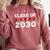Class Of 2030 Shirt New Kindergarten Student Graduation Comfort Colors Sweatshirt Crimson