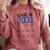 Class Of 2031 Graduation T-Shirt With Space For Handprints Comfort Colors Sweatshirt Crimson