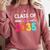 Class Of 2035 Kindergarten Pre K Grow With Me Graduation Comfort Colors Sweatshirt Crimson
