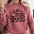 Class Of 2035 Senior Retro 2035 Grad Graduate Graduation Comfort Colors Sweatshirt Crimson